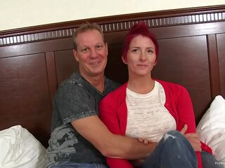 X rated film crazed amateur couple are ready to fuck