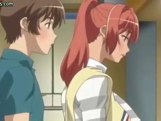 Alluring anime chick getting pussy laid