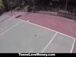 TeensLoveMoney - Tennis slattern Fucks For Cash