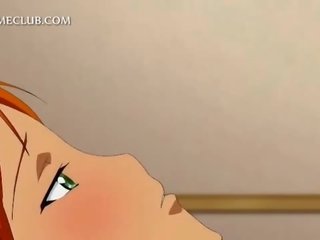 Animasi pornografi rambut coklat pengambilan putz di basah alat kemaluan wanita dari di belakang