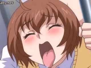 Stupendous anime makakakuha ng slammed mula sa likod ng