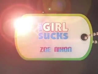 Zoey Nixon - ThisGirlSucks Redhead busty Zoe Nixon titfucks blowjobs shaft