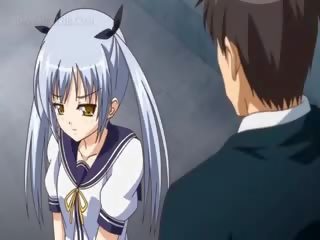 Tainnutus anime koulu seductress selkäsauna jäsen sisään lähikuva